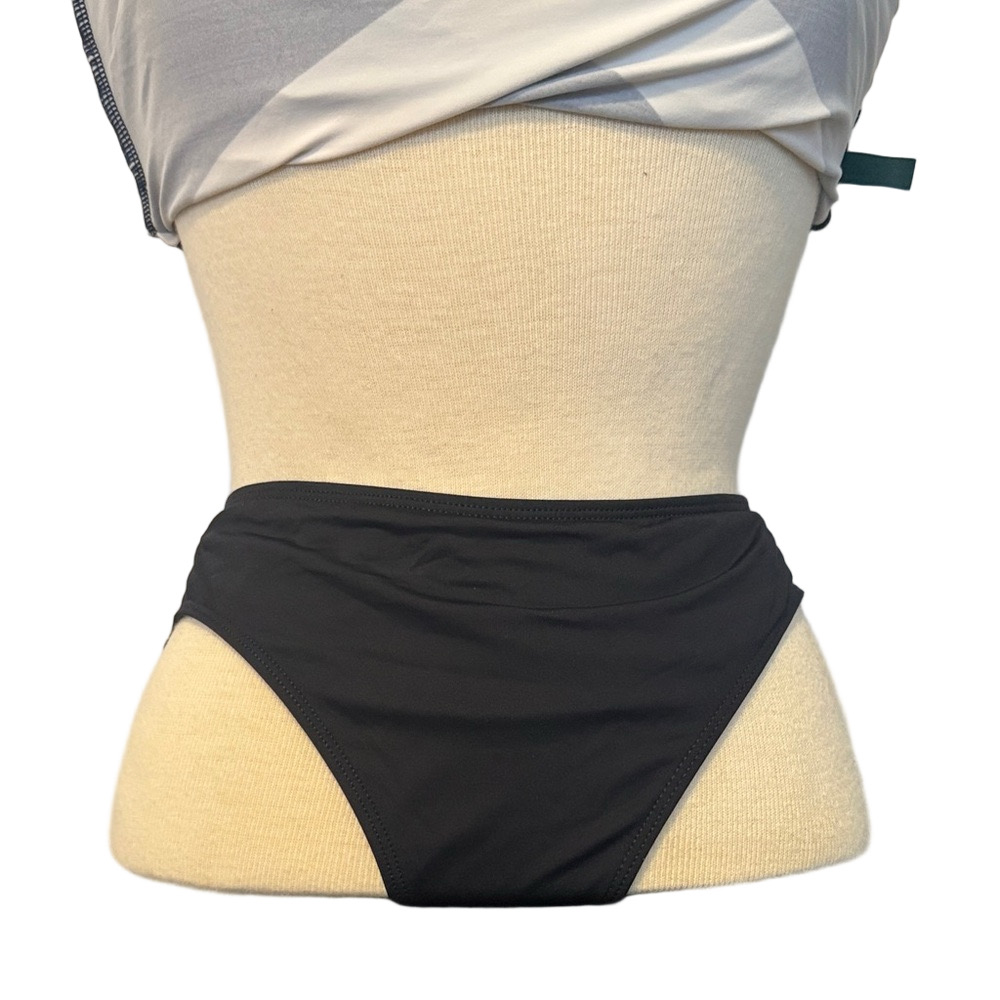 Lauren Ralph Lauren Black White Tankini Swimsuit Women’s Size 10 Two-Piece Swim - Picture 5 of 6